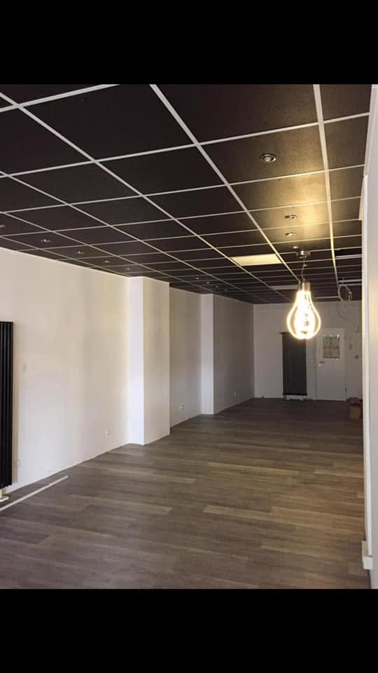 Ladenbau – Rasterdecke & Finish